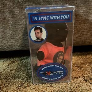 Vintage NSYNC Chris Limited Edition Bear number 4587  'NSYNC WITH YOU Plush